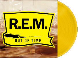 R.E.M. - 1991 Out of Time - Clear Yellow vinyl LP  - 196 kr.